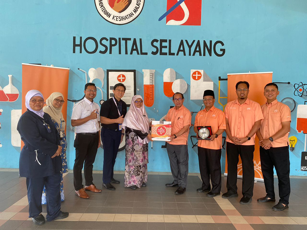 Penyerahan Sumbangan 5 Buah Mesin CTG (Cardiotocography) Kepada Hospital Selayang