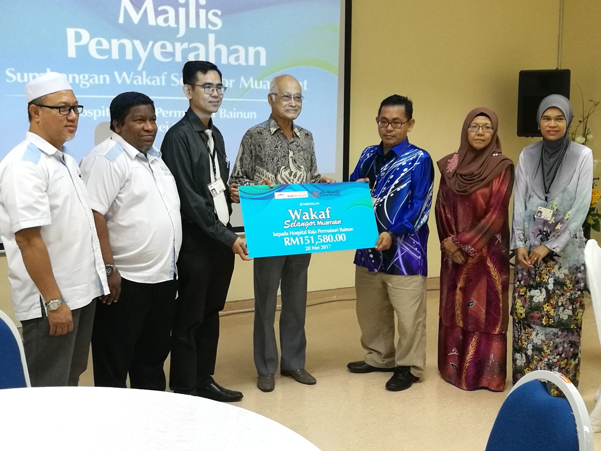 Wakaf Selangor Muamalat Menyumbang Peralatan Perubatan Kepada Hospital ...