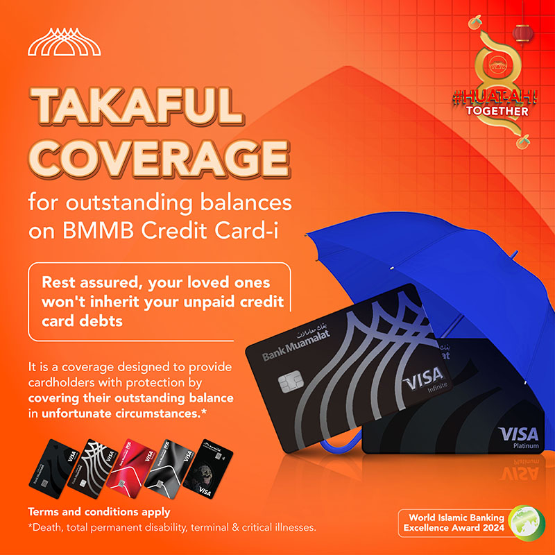 Takaful Coverage On Credit Card-i Outstanding Balance